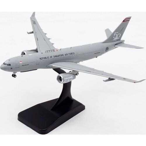 1: 400 Singapore Air Force A330 MRTT aircraft tanker Airplane Plane Aircraft Alloy metal Model Toy Airliner Kids Gifts Display