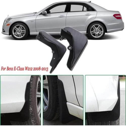 4pcs Premium Heavy Duty Molded Splash Mud Flaps Guards Fenders For Benz E-Class W212 2008-2013