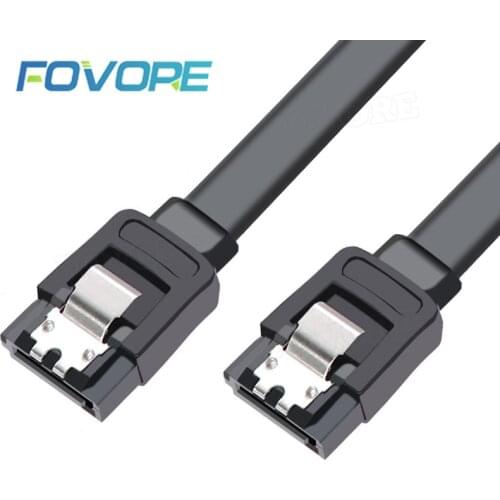 SATA Cable 3.0 to Hard Disk SSD adapter HDD cable Straight 90 Degree Sata 3.0 Cable for Asus MSI Gigabyte Motherboard Cable Sata