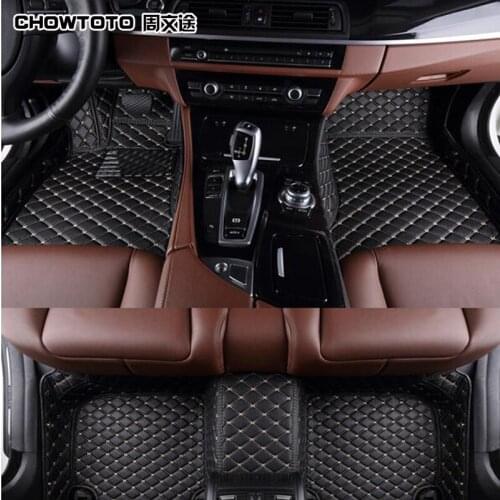 CHOWTOTO AA Custom Fit Special Floor Mats For Mazda 5 CX-9 7seats Waterproof Durable Carpet For Mazda5/CX9 7seats Foot Mat
