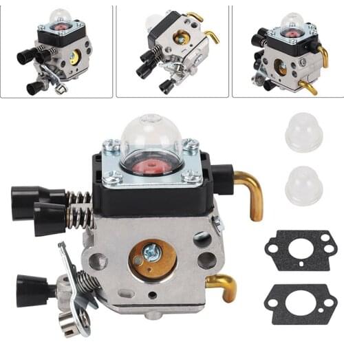 Metal Mower Carburetor Set Garden Tool for Stihl FS38 HS45 FS45 FS46 FS55 FS74 FS75 FS76 FS80 Replacement Accessories