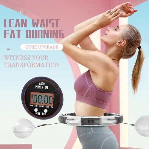 Waist Abdominal Hoola Sports Hoops Smart Counter Magnet Detachable Adjustable Hola Hoop Gym Fitness Equipment Home Training