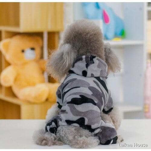 Dog Clothes For Small Dog Coat Jacket Puppy Pet Clothes Autumn And Winter Camouflage Pet Dog Clothes Apparel Chihuahua Coat