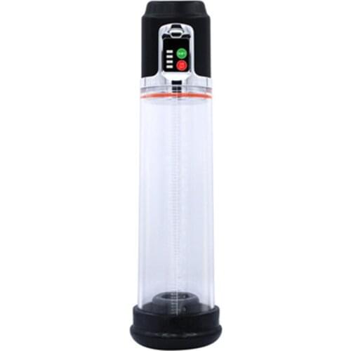 Sexy Penis Enlargement Pump Male Masturbator Delay Lasting Trainer Vacuum Pump Sex Toy For Men Penis Extender Adult Erotic Toys