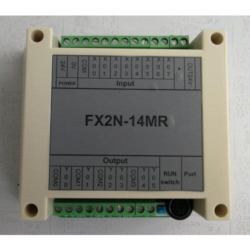 PLC Industrial Control Board Relay Control Board Programmable Controller Single Chip Microcomputer Control Board FX2N-14MR