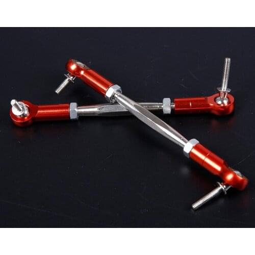 Alloy CNC Steering Plate Set Steering Tie Rod for 1/5 HPI Baja 5B SS 5T 5SC