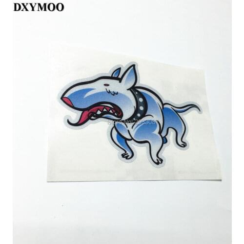 3 sizes Car-styling Animal Cute Pet Dog Bull Terrier Car Sticker Window Motorcycle Laptop Decal Vinyl Tape 3M H3449