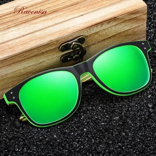 Vintage 2020 Wood Sunglasses For Men Women With Polarized Lenses Summer Winter Wooden Sun Glasses Outdoor Male Female Eyewear