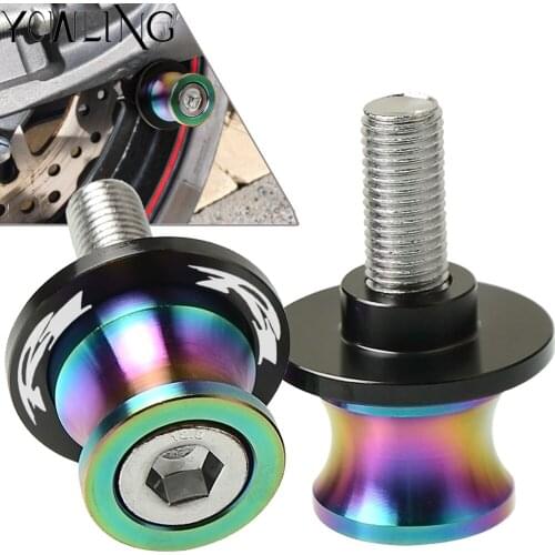 M6 Swingarm Stand Screws Motorcycle Swing Arm Spools Sliders bobbins FOR YAMAHA R1 YZF-R1 YZFR1 2005 2006 2007 2008 2009-2018