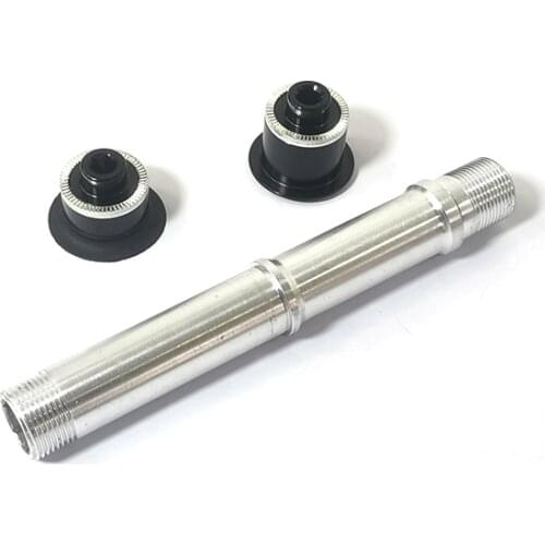 Powerway R13 Rear Hub Aluminum Alloy Replacement Core Shaft QRx130mm PFH-R13 Road Bike Hub Axle Adaptor End Caps Side Cap