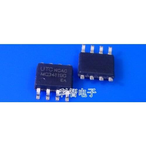 10pcs/lot 100% New&original MC34119G-S08-R MC34119 SOP8 UTC