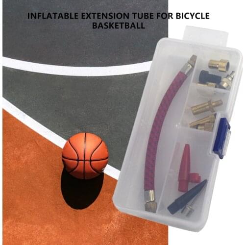 11Pcs Bike Air Pump Hose Tip For Tire Inflater Adapter Bicycle Inflatable Pumps Extension Tube Scooter Nozzle Pumps Hose