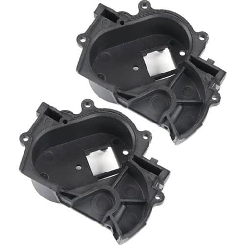 2 Pcs Gear Case Front Lower Base Fit for 1/8 HPI Racing Savage XL FLUX Rovan TORLAND Brushless Truck Parts
