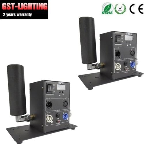 2pcs/lot DMX 512 Stage Co2 Jet Machine dry ice fog effect smoke machines