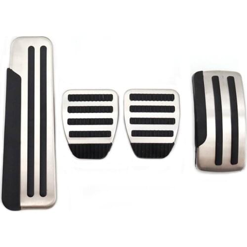 Car Pedal Foot Rrest Fuel Brake Clutch Cover For Nissan Qashqai J10 X-trail X trail T31 Tiida pathfinder Patrol Y62 Accessories