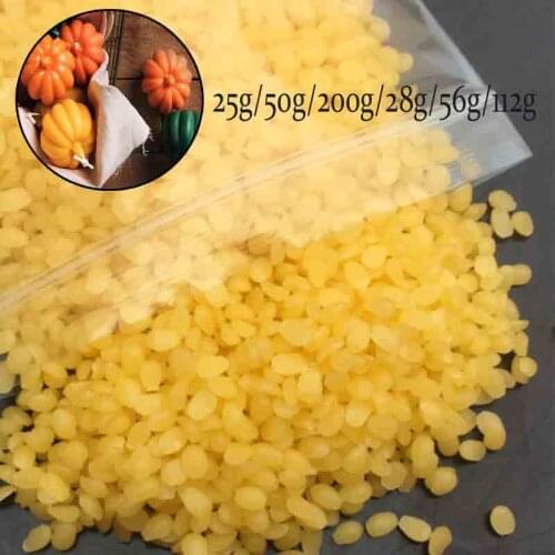 Pure Natural Beeswax Wax Candles Making Supplies 100% No Added Soy Wax Lipstick DIY Material yellow beeswax