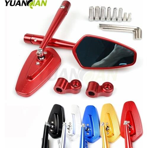 Motor Rearview Mirror Scooter Parts Universal motorcycle Scooter Rearview Mirrors for honda CB400 CBR600RR CBR1000RR Gold Wing