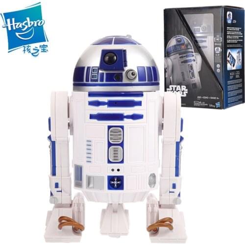 Hasbro Star Wars The Force Awakens Smart R2-D2 Intelligent APP RC Bluetooth Anime Figure Action Figures Model Favorites Collect