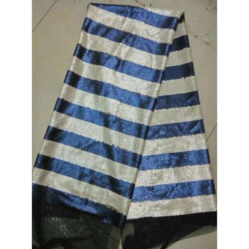 African lace fabric with sequins SYJ-3929 african french lace fabric with 5 yards for wedding dress