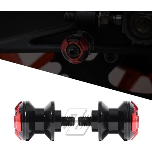 M6 Motorcycle Accessories Swingarm Spools Slider Stand Screws Case for Triumph Daytona 600 650 675 955i
