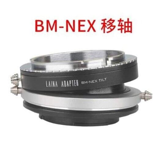 Tilt lens adapter for ICAREX 35S BM lens to sony E mount NEX-5/6/7 A7r a7r2 a7r3 a7r4 a9 A7s A6500 A6300 EA50 FS700 camera