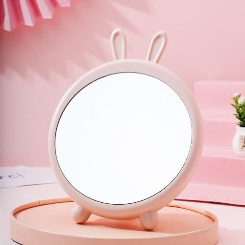 Table Makeup Mirror Hanging Dressing Decorative Mirrors Home Decor Bathroom Supplies Table Mirror Folding Cute Round Mirror