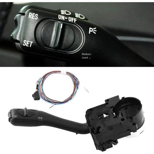 1J0953513 Turn Signal Switch, w/ Cruise Control Car Trucks Interior Parts for VW Golf Jetta Passat