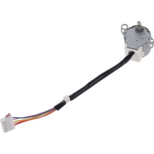 DC 12V CNC Reducing Stepping Stepper Motor 0.6A 10oz.in 24BYJ48 Silver