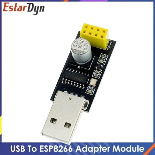 USB to ESP8266 WIFI Module ESP-01 ESP-01S Adapter Board Computer phone WIFI Wireless Communication Microcontroller development