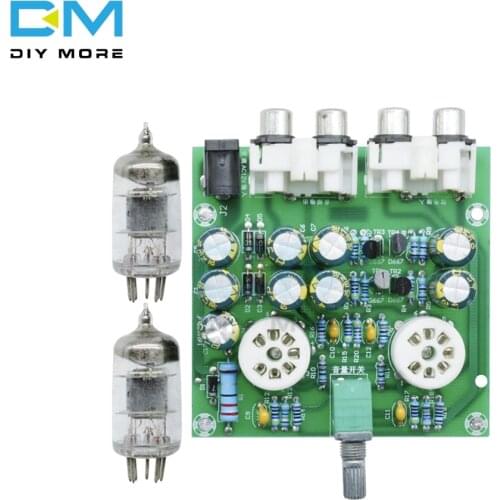 DC 12V 6J2 Valve Vacuum Preamp PreAmplifier board Bass on Musical Fidelity for Amplifier Headphone Amp DIY Electronic Tube Kit