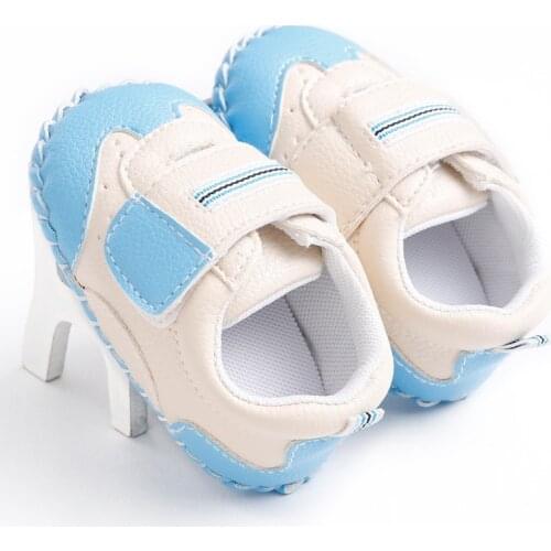 Spring and autumn cute baby shoes boys and girls color soft casual shoes