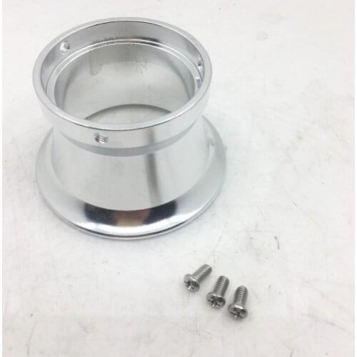Billet 2" Velocity Stack fit Keihin TM PE 28 PWK OKO 30 Carburetor Intake 50mm silvery color FIT FOR many engines edition