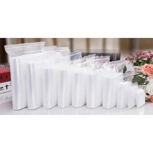 100pcs/lot high quality Transparent PE Zip Lock jewelry Gift Packaging Bags, 29*40cm clear plastic bags for clothing storage