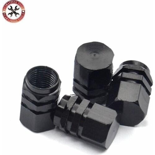 4Pcs Aluminum Alloy Car Wheel Tire Valve Air Caps Universal Tyre Stem Air Cap Airtight Cover Automobiles Auto Accessories