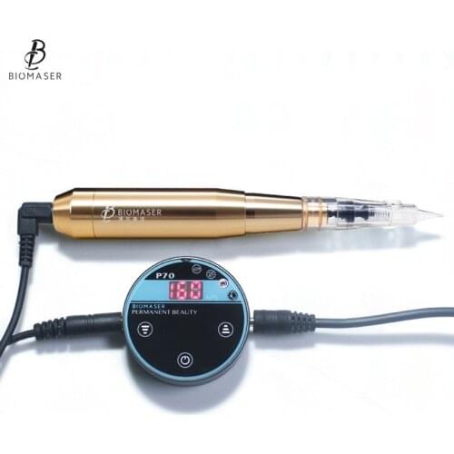 Biomaser eyebrow embroidery tattoo machine kit for PMU training