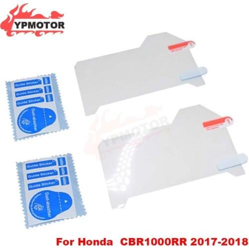CBR1000 17-18 Racing Bike Dashboard Instrument Speedometer Film Screen Protector Stickers For Honda CBR1000RR 2017-2018