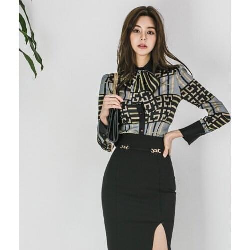 CINESSD Blouses With Tie