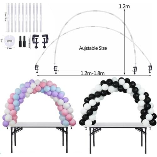 Balloon Holder Column Stand Stick Table Arch Kit DIY Party Backdrop Balloon Arch Chain Supplies Wedding Birthday Decoration