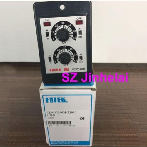 FOTEK TDVY-M6H-220V Authentic original Time relay TDVY-M6H 220V