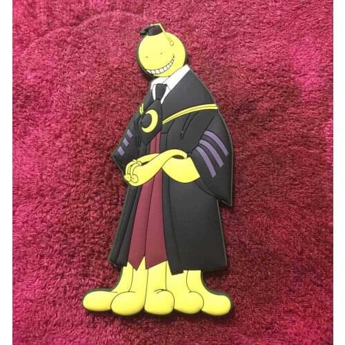 Assassination Classroom Korosensei Kayano Shiota Akaban Original Japanese anime figure rubber magnet paste for refrigerator