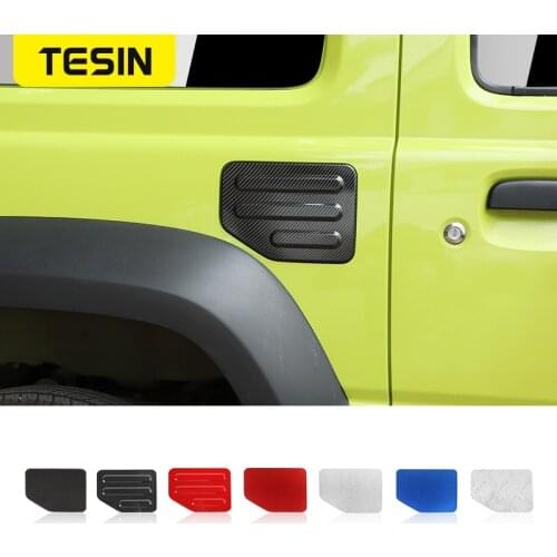 Car Fuel Tank Cap Decoration Stickers for Suzuki Jimny Outer Gas Cover Decorative Trim Accessories for Suzuki Jimny 2019 2020
