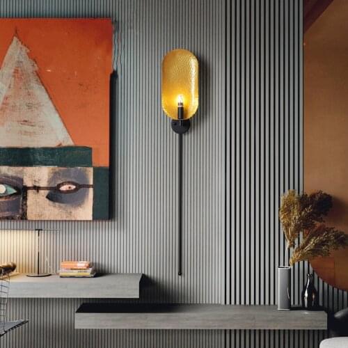 Classic Luxury Style Living Room Wall Lamp Indoor Bedroom Bedside Hotel Restaurant Coffee Shop Simple Art Bracket Light