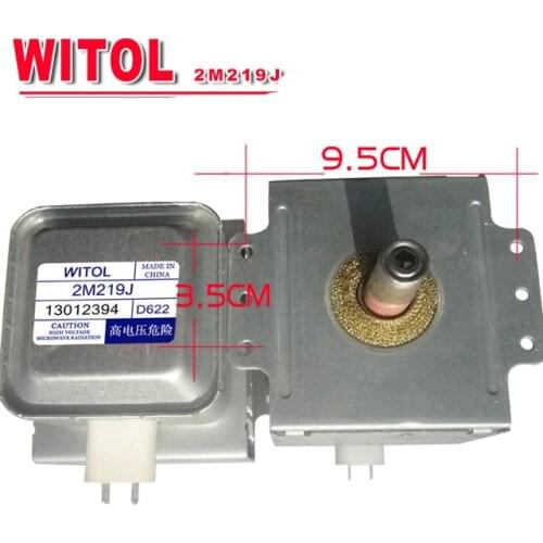 Genuine original microwave Oven Magnetron for midea WITOL 2M219J magnetic tube disassemble 9 into a new