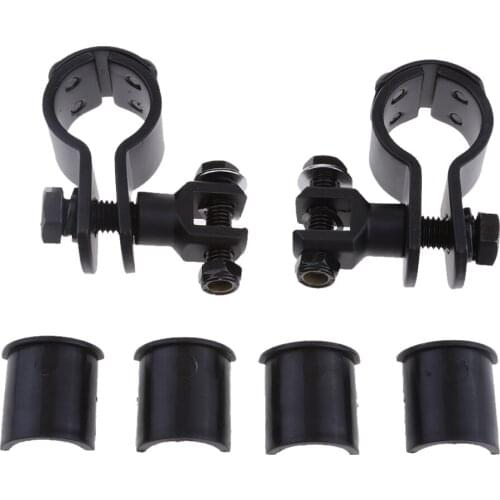 Pair of Footrest Brackets for 1 1/4 "engine Guard Highway Pegs