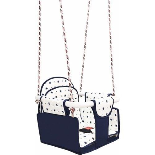 From the ceiling Vine-clad Swing 4 MM Chipboard Base and Back Support 5 CM Pofidik Soft Interior Cushion cotton Easy Erasable Fabric