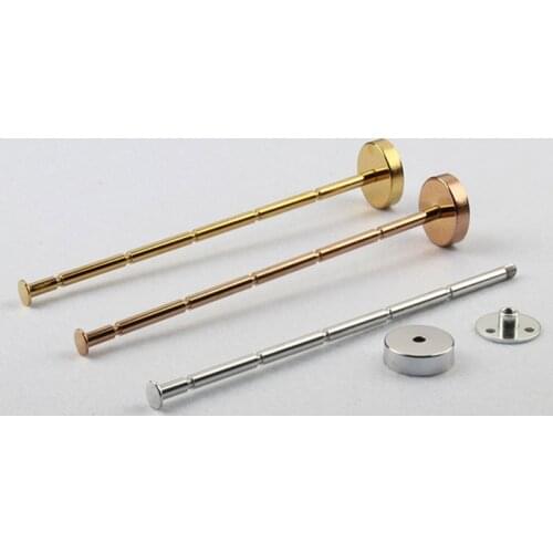 20pcs Directly on the wall rose gold underwear shop hook gold-plated underwear rod underwear hook into the wall clothing rod bra