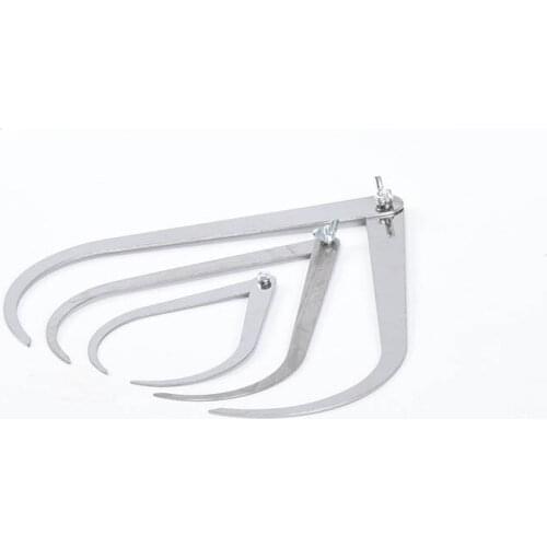 Calipers Pottery Tools Crafts Stainless Steel Inside and outside calipers Measuring Ceramic Clay Polymer Pot making Tool