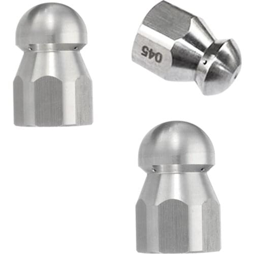 Pipe Jetter Pressure Washer Drain Sewer Cleaning Pipe Jetter Rotary Nozzle 5 Jet