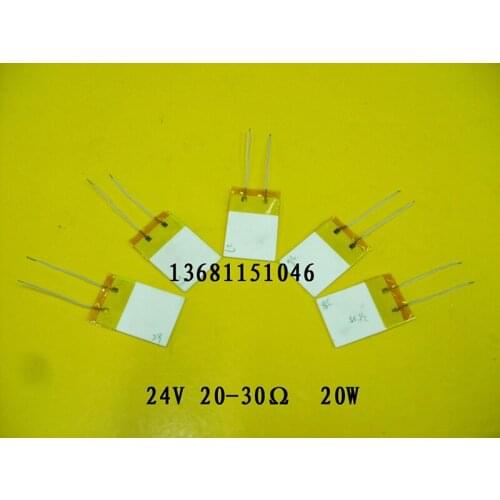 High temperature ceramic heating plate 35*25*1.2mm 24V 20-30Omega