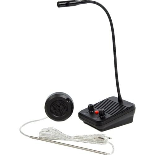 10pcs/pack Dual Way Window Counter Intercom Dual-way Counter Interphone System for Bank pharmacy Office Store Station